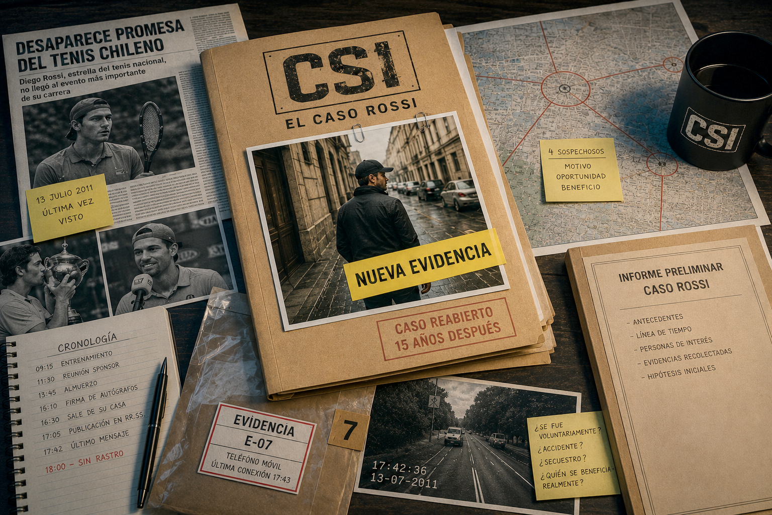 Investigación y análisis de evidencias en CSI